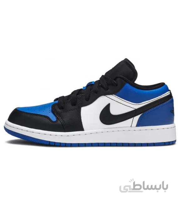 کتانی رانینگ مردانه نایک AIR JORDAN 1 LOW GS ROYAL TOE