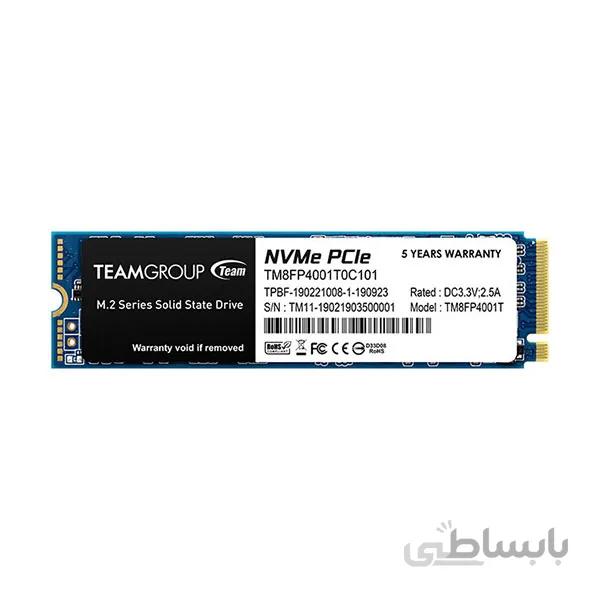 اس اس دی اینترنال M2 2280 تیم گروپ مدل MP34 ظرفیت 256 گیگابایت ا Team Group MP34 M2 2280 Internal SSD 256 GB