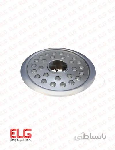 چراغ فواره ای 27 وات ضد آب مناسب لوله 2 تا 3/4 اینچ 12 ولت