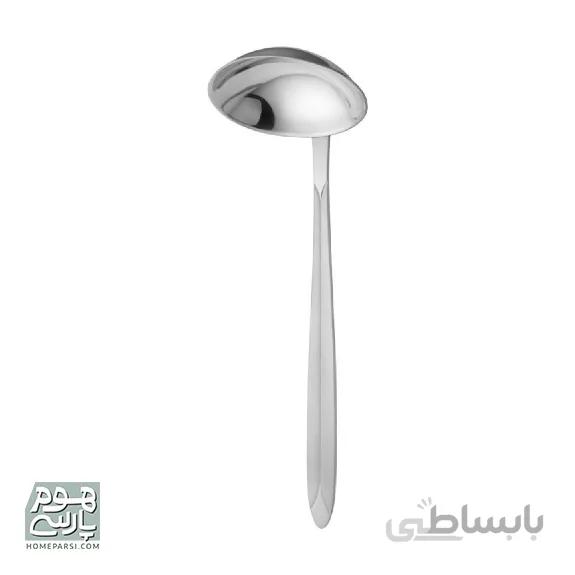 ملاقه سوپ ناب استیل مدل پالرمو