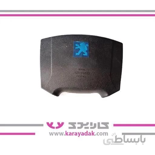 قاب ایربگ مشکی چپ (سمت راننده) پژو پارس TU5
