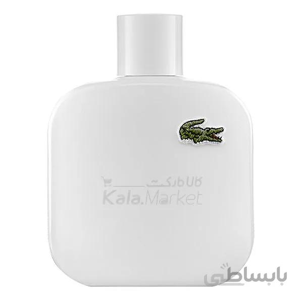طرح اصل ادو تويلت مردانه لاگوست Lacoste L.12.12 Blanc
