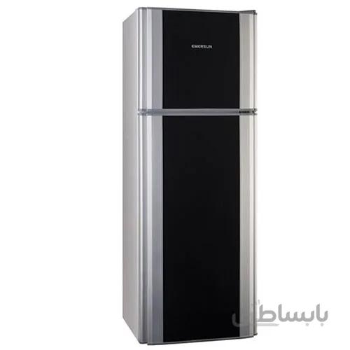 یخچال فریزر شیشه ای امرسان 14 فوت مشکی مدل TFH14T/H