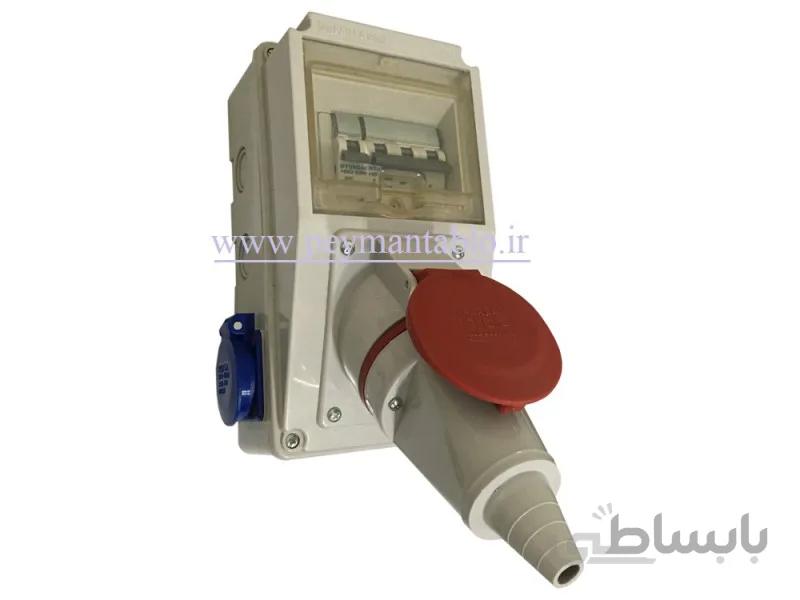 جعبه پریز کارگاهی تک و سه فاز (IP66) آمپراژ 32 (PARSA)