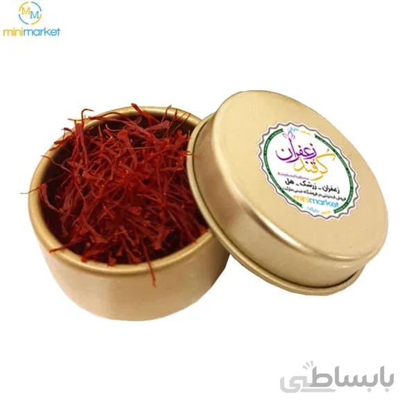زعفران نگین صادراتی – 1 گرم ا زعفران سوپر نگین تاپ صادراتی