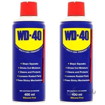 پک اسپری روان کننده WD-40 مدل GUMMY حجم 400 میلی لیتر بسته 2 عددی