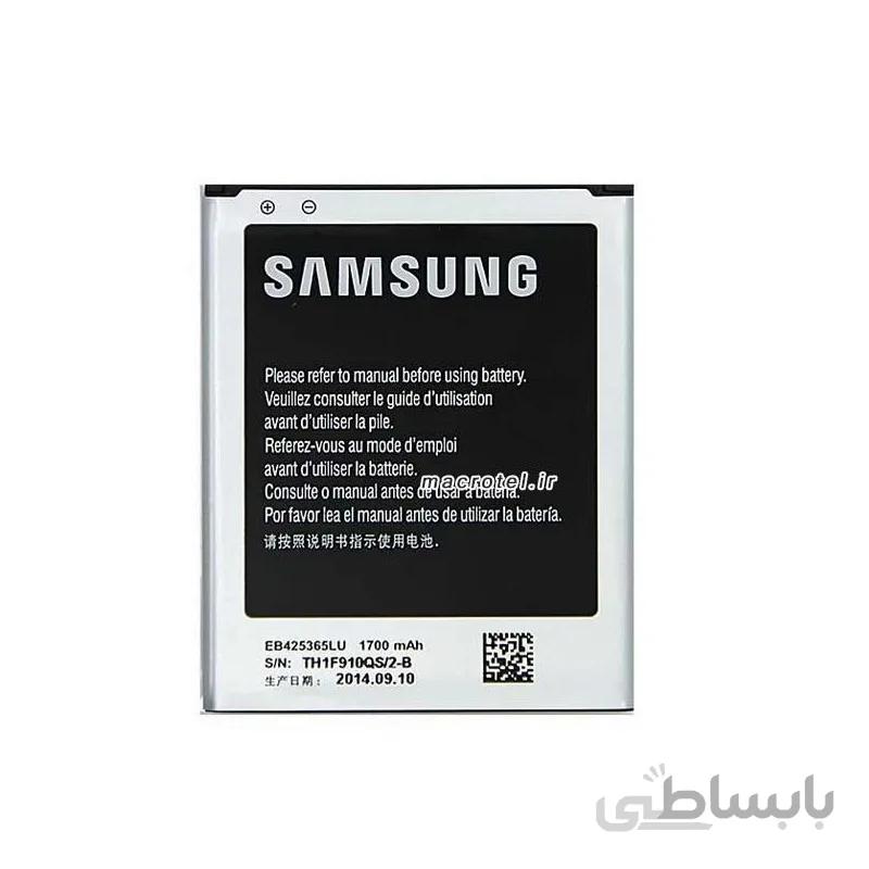 باتری سامسونک i8262-core ا باتری اورجینال با گارانتی 1ساله