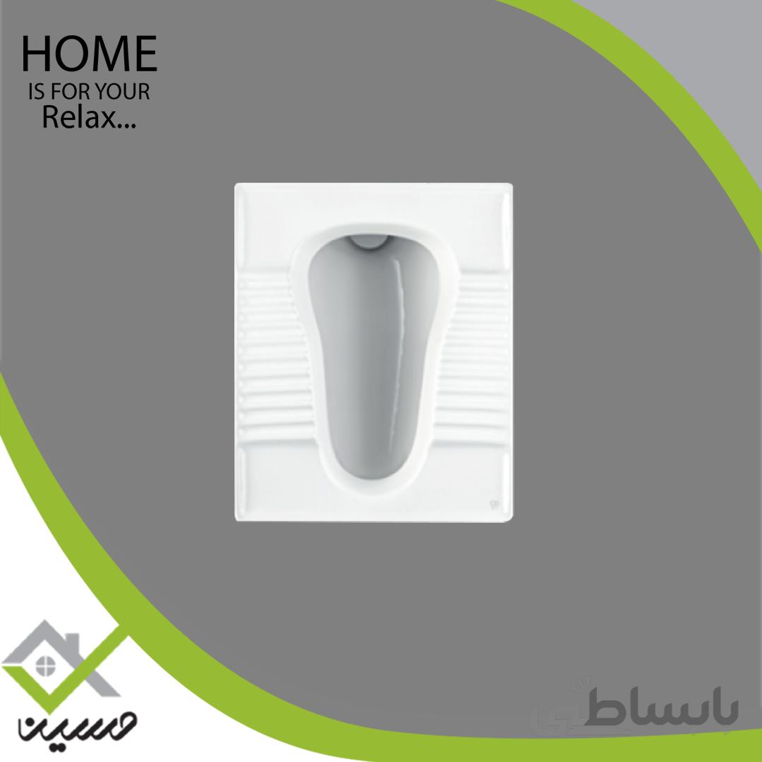 توالت زمینی تولیپ چینی کرد ا Tolip squat Toilet