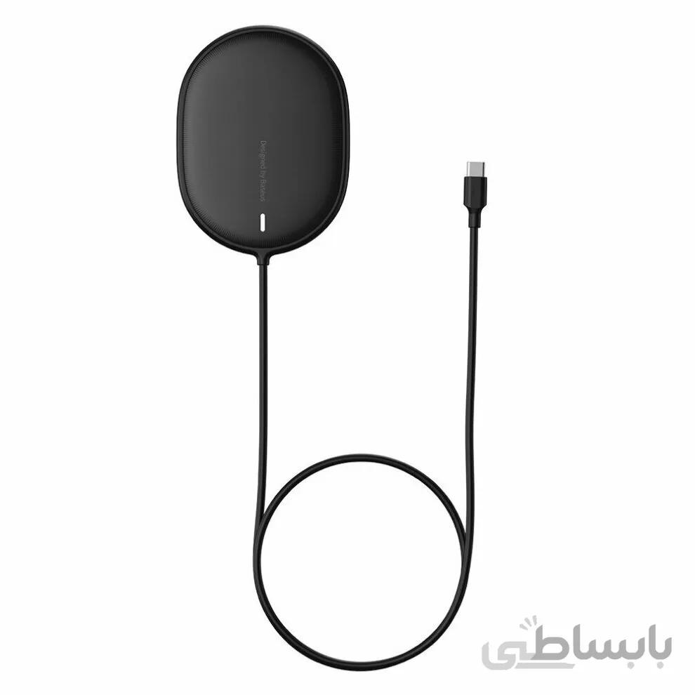 شارژر بی سیم بیسوس WXQJ-01 ا Baseus WXQJ-01 15W Light Magnetic Wireless Charger