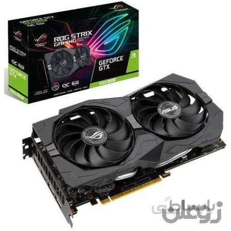 کارت گرافیک ایسوس مدل ROG-STRIX-GTX۱۶۶۰S-O۶G-GAMING با حافظه ۶ گیگابایت