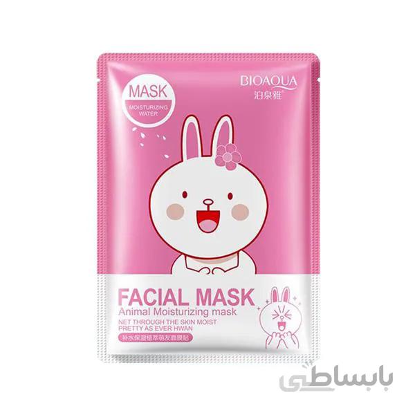 ماسک ورقه ای خرگوش (عصاره گیلاس) بیوآکوا BIOAQUA