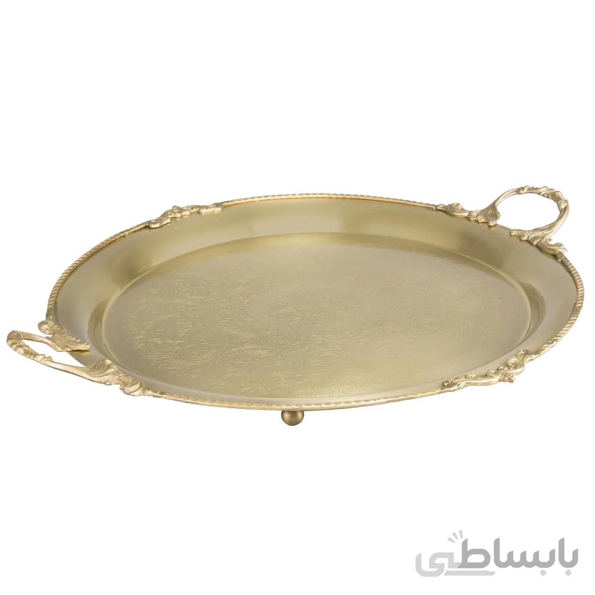 سینی برنجی گرد ایران کادو کد 157