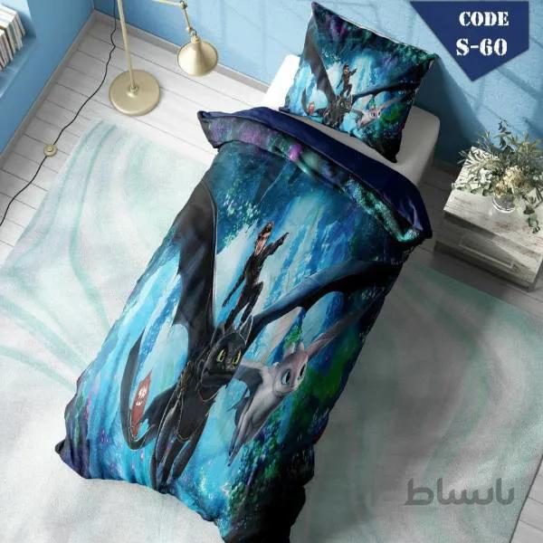 روتختی سه بعدی میکرو تنسل ترک طرح کارتونی - کد 60 S
