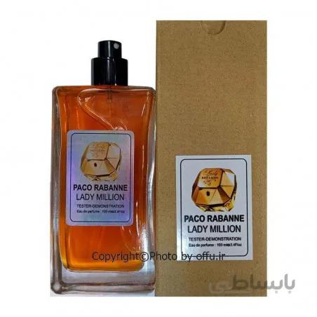 طرح تستر ادوپرفیوم زنانه پاکورابان مدل لیدی میلیون | Lady Million