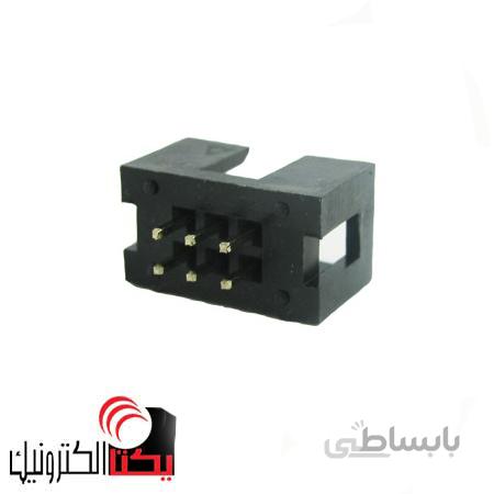 باکس هدر 6 پین نری صاف 2.54 میلیمتر