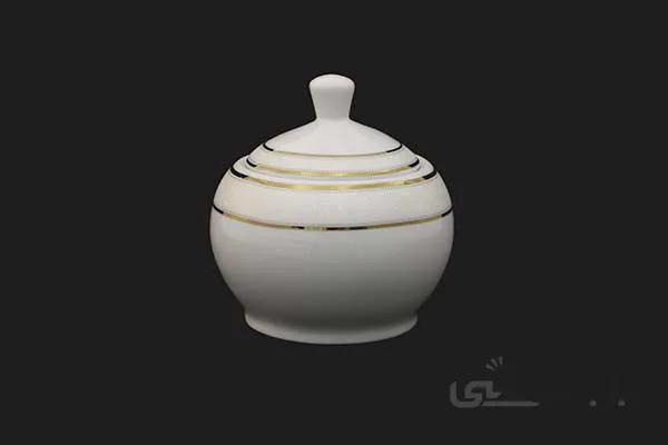قندان چینی تقدیس قالب گرد یوری طلا