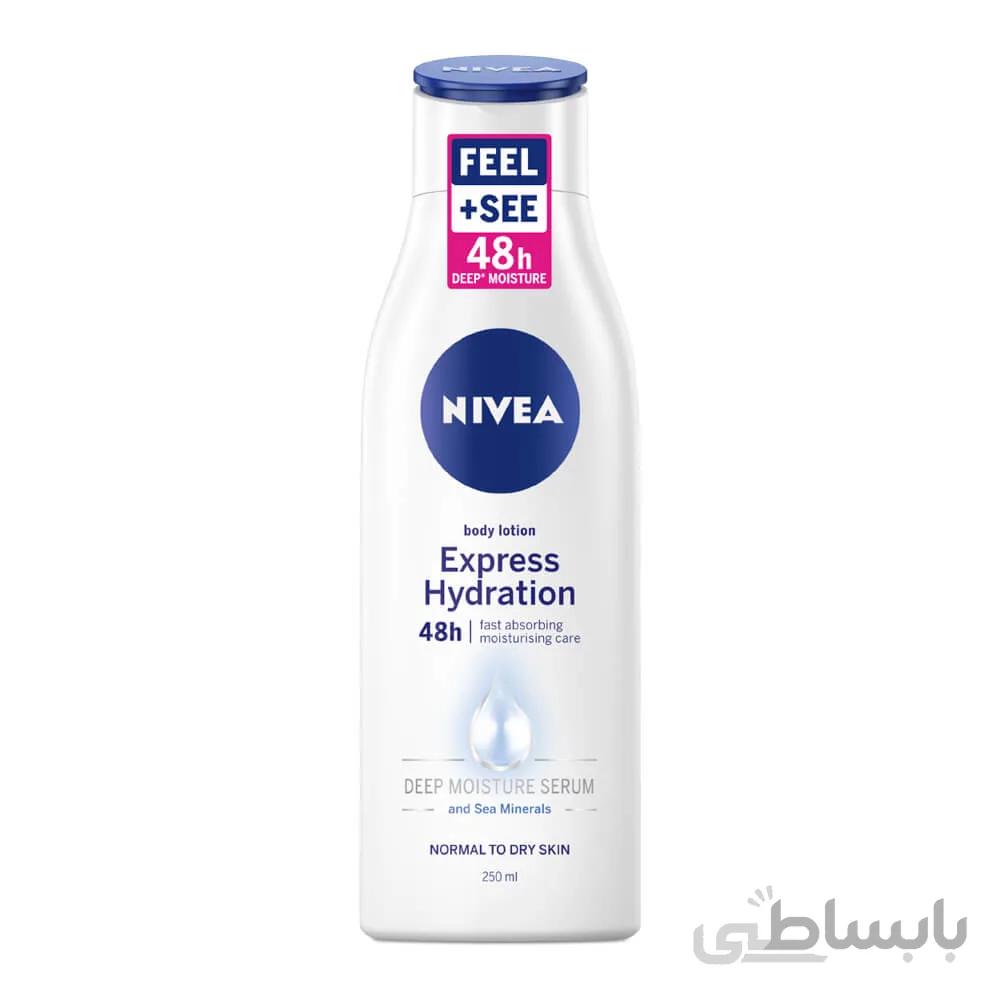 لوسیون بدن نیوآ مدل Express Hydration حجم 400 میل