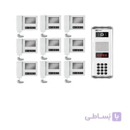 درب بازکن تصویری تک نما مدل D43-13V مجموعه 14 عددی