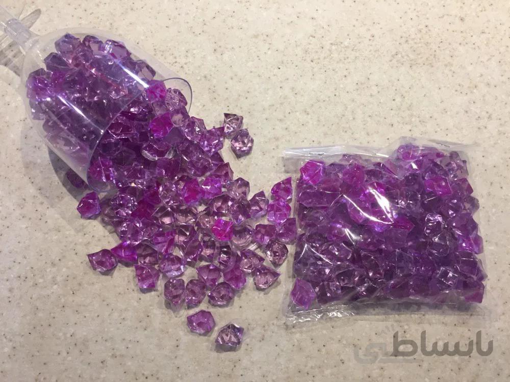 کریستال برش خورده بنفش