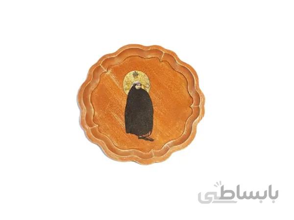سینی چوبی گرد