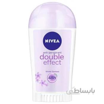 استيك ضد تعریق زنانه دابل افكت نیوا ا NIVEA ANTI TRANSPIRANT DOUBLE EFFECT DEODORANT