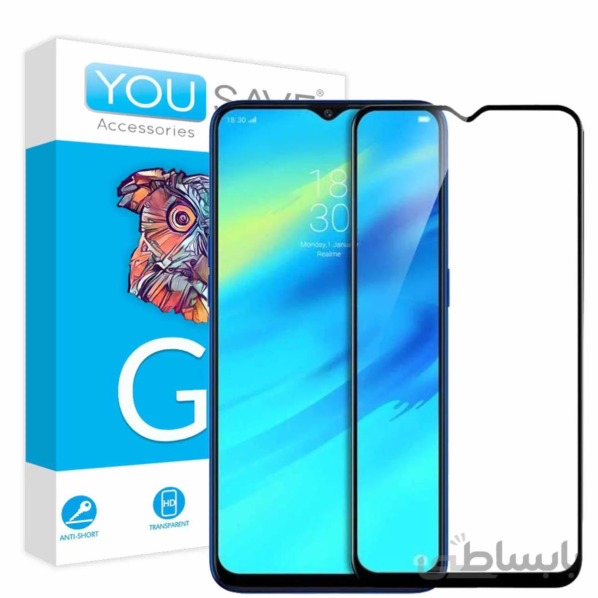گلس فول کاور مناسب برای گوشی سامسونگ Galaxy M30