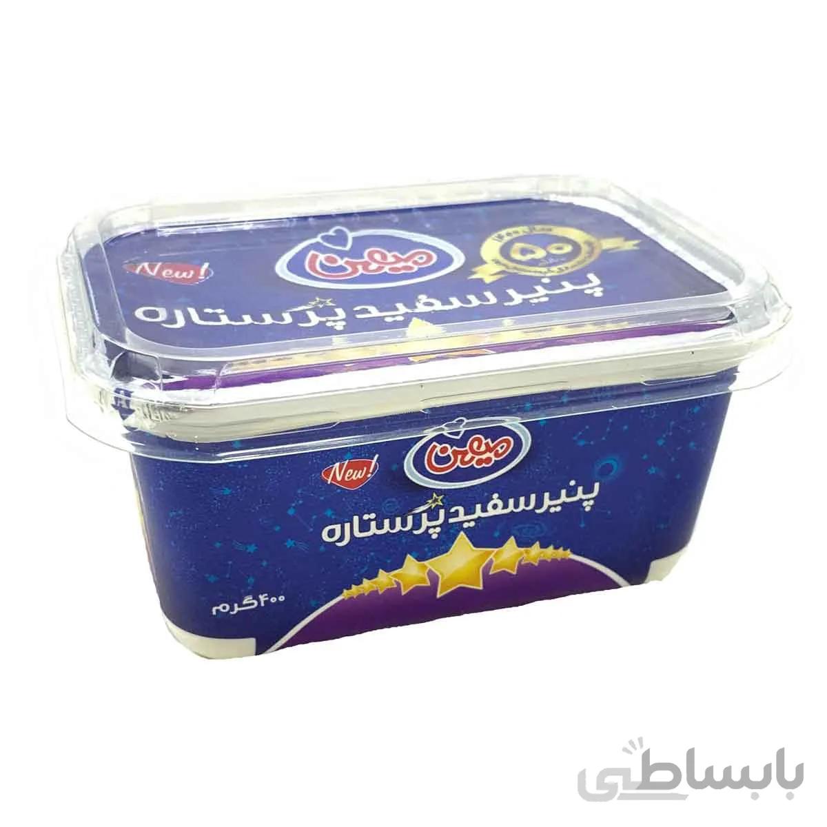 پنیر پروسس پر ستاره 400 گرمی میهن باکس 24 عددی