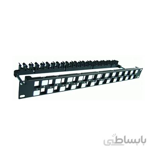 پچ پنل 24 پورت دینتک Cat6A UTP