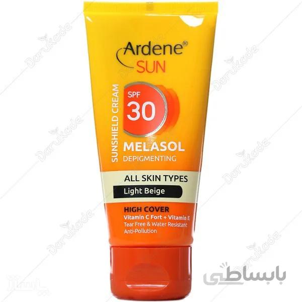 کرم ضد آفتاب ملاسول SPF30