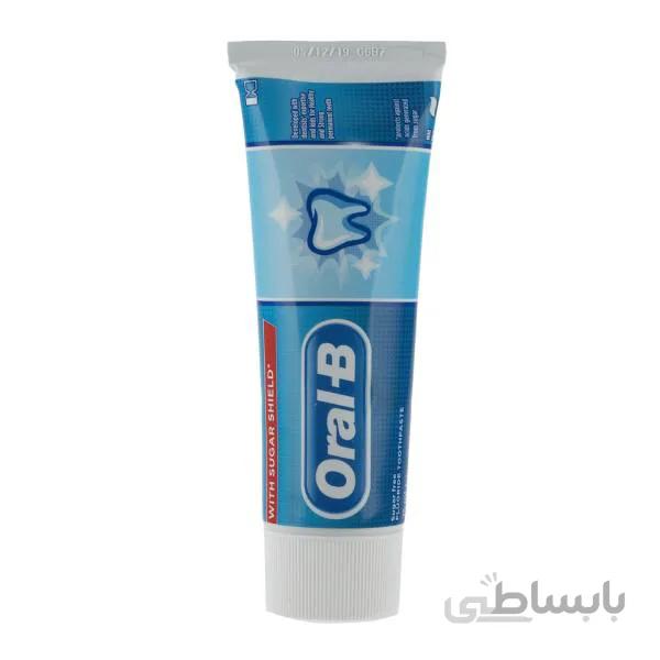 خمیر دندان کودک اورال بی Oral-B Junior +6 years حجم 75 میلی لیتر