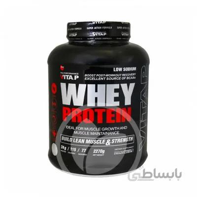 پودر پروتئین وی ویت وانیلی ویتاپی نوتریشن 2270 گرم ا Vitap Nutrition Whey Vit Powder 2270 gr