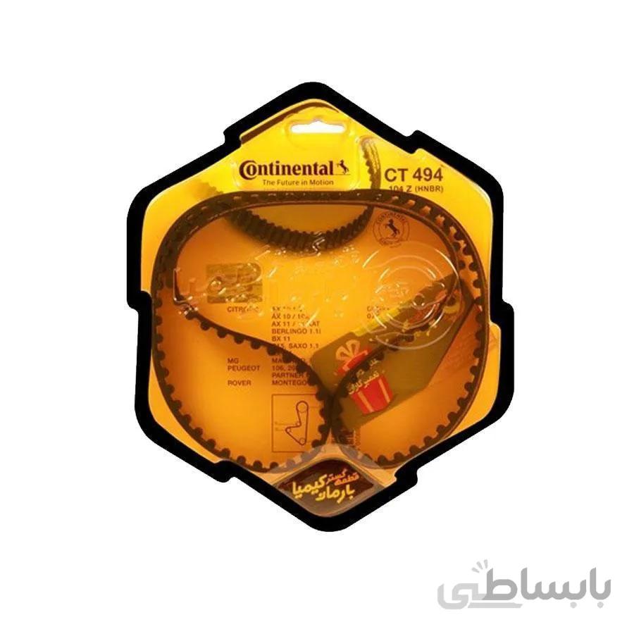 تسمه تایم پژو 206 تیپ 2 و 3 کنتیننتال بارمان کیمیا کد 104