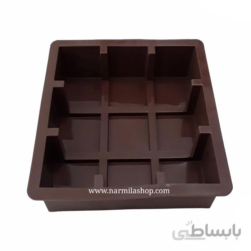 قالب کیک و دسر هندسی مکعب