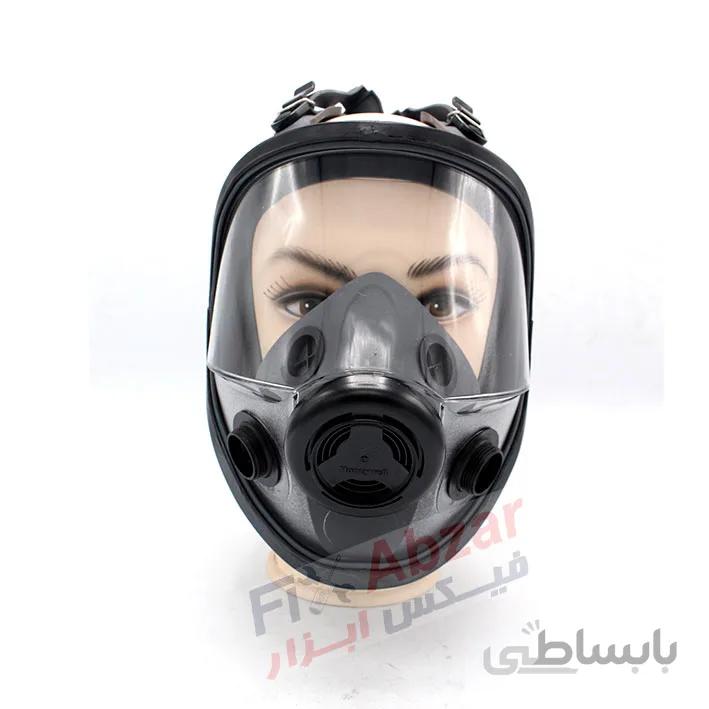 ماسک تمام صورت دو فیلتر هانیول مدل 54001 ا Honeywell Full Face Mask 54001
