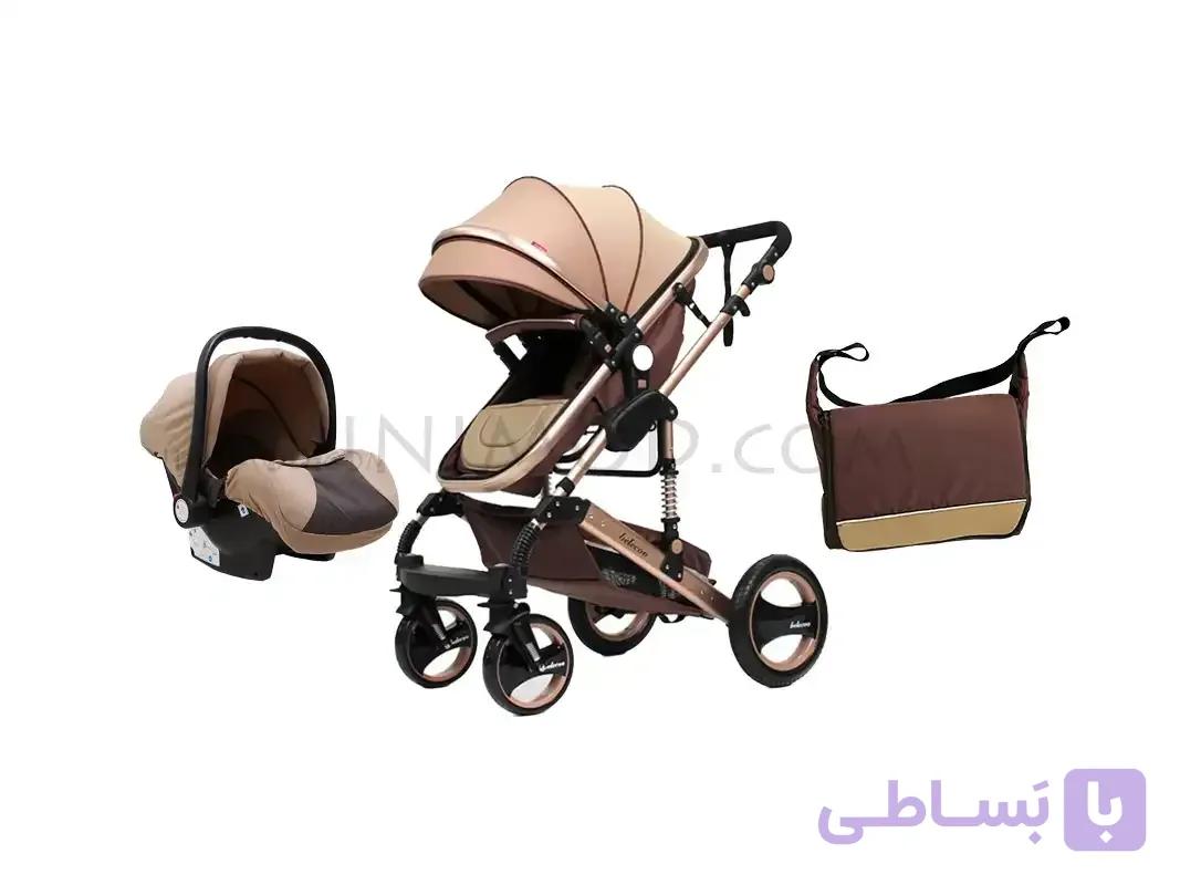 ست سرویس کالسکه بلکو Belecoo Q3 کرم