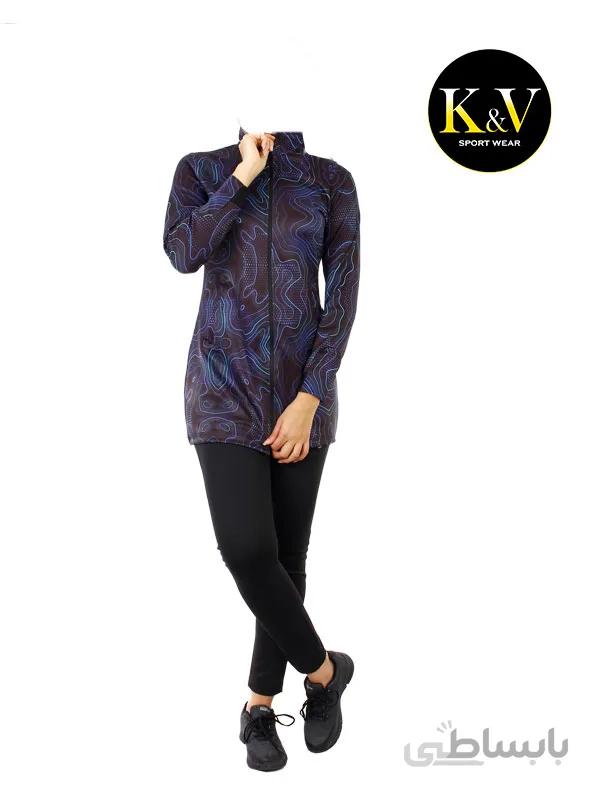 ست مانتو شلوار ورزشی نایک طرح Spatial ا Nike sports pants manteau set space design
