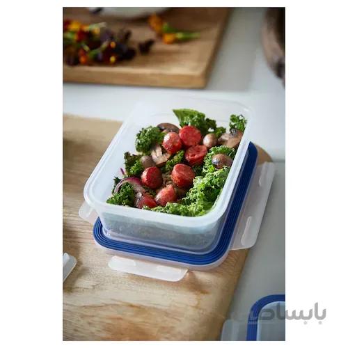 ظرف نگهداری مواد غذایی ایکیا با درب مدل IKEA +365