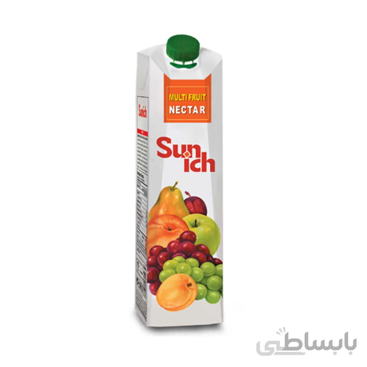 نکتار هفت میوه سن ایچ - 1 لیتر