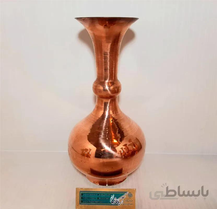 گلدان مس شلغمی ۳۰س کد 13263266440