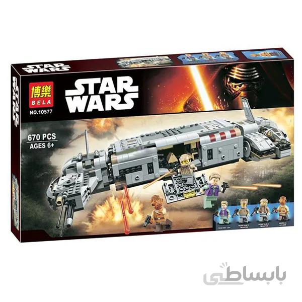 ساختنی بلا مدل Resistance Troop Transporter کد ۱۰۵۷۷ از سری Space Wars
