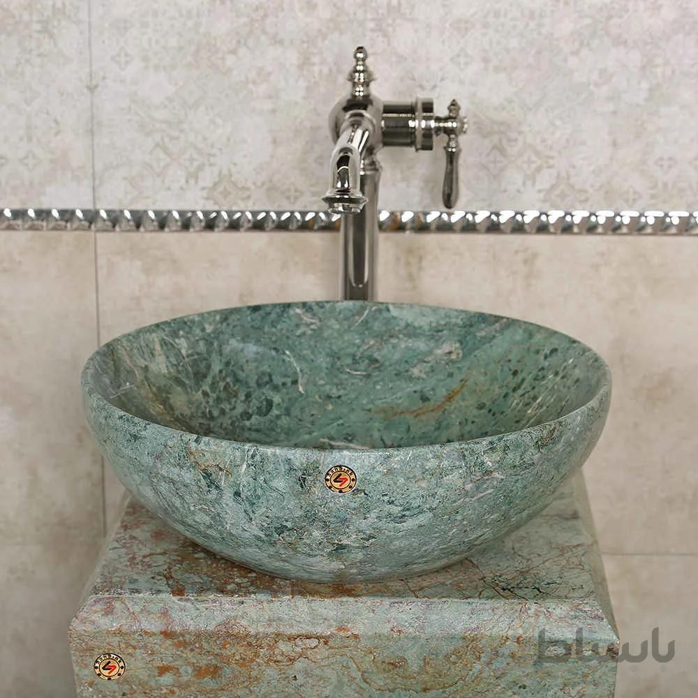 کاسه لاله گرانیت فیروزه ای