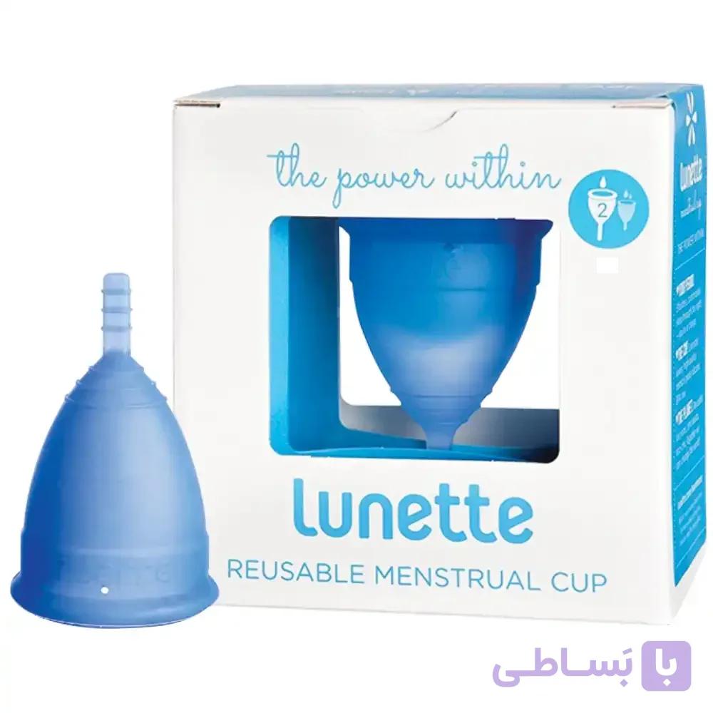 کاپ قاعدگی لونت سایز 2 آبی — تصویر 1