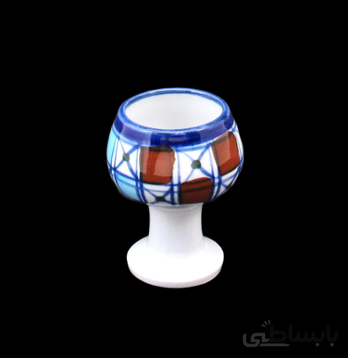 سرو تخم مرغ چینی میبد مروارید طرح شطرنجی