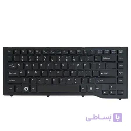 کیبرد لپ تاپ فوجیتسو Lifebook LH532 مشکی-اینترکوچک با فریم