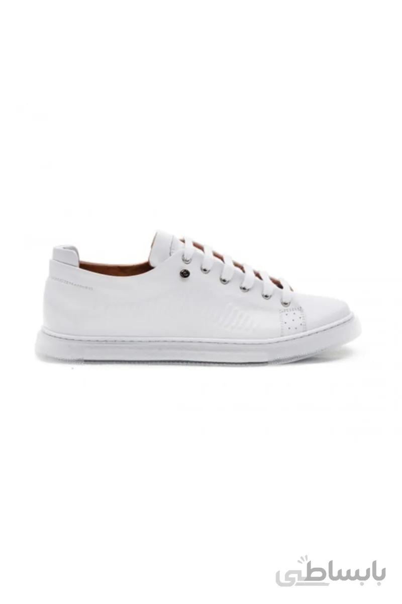 Pierre Cardin کفش چرم اصل سفید مردانه ۶۱۱۴۷