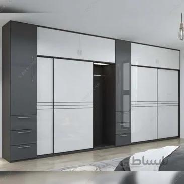 مکانیزم تاپ لاین RM2 دو درب توکار با عرض حداکثر 300 فانتونی مدل K323 ا Fantoni K323 Door Mechanism