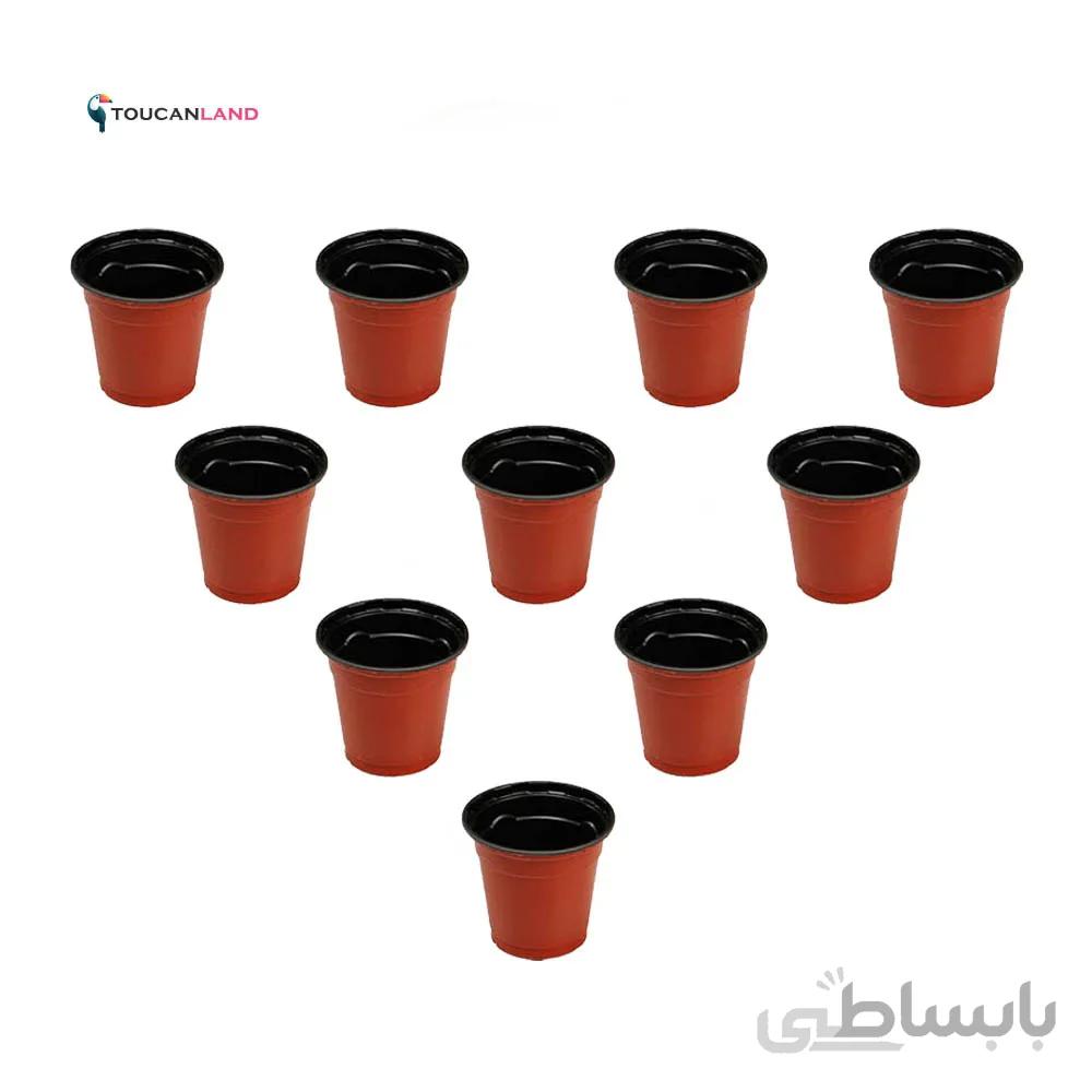 گلدان ژله ای سایز 8 بسته 50 عددی