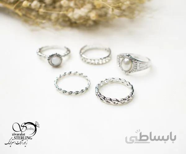 پک انگشتر زنانه کد 5606