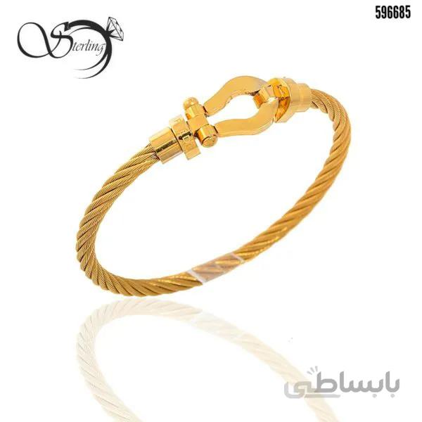 دستبند استیل زنانه کد:۲۱۵۸