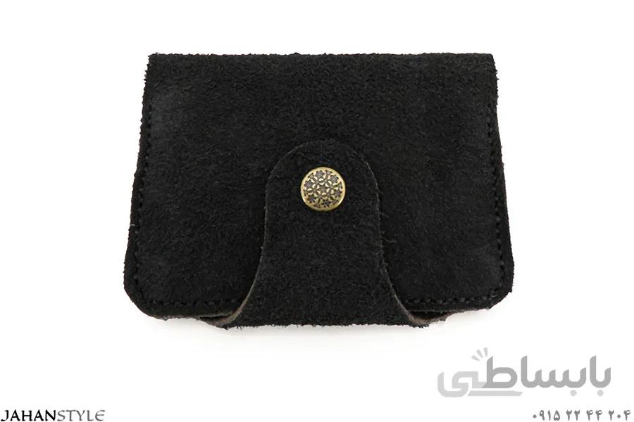 جاکارتی چرم طبیعی اشبالت مشکی